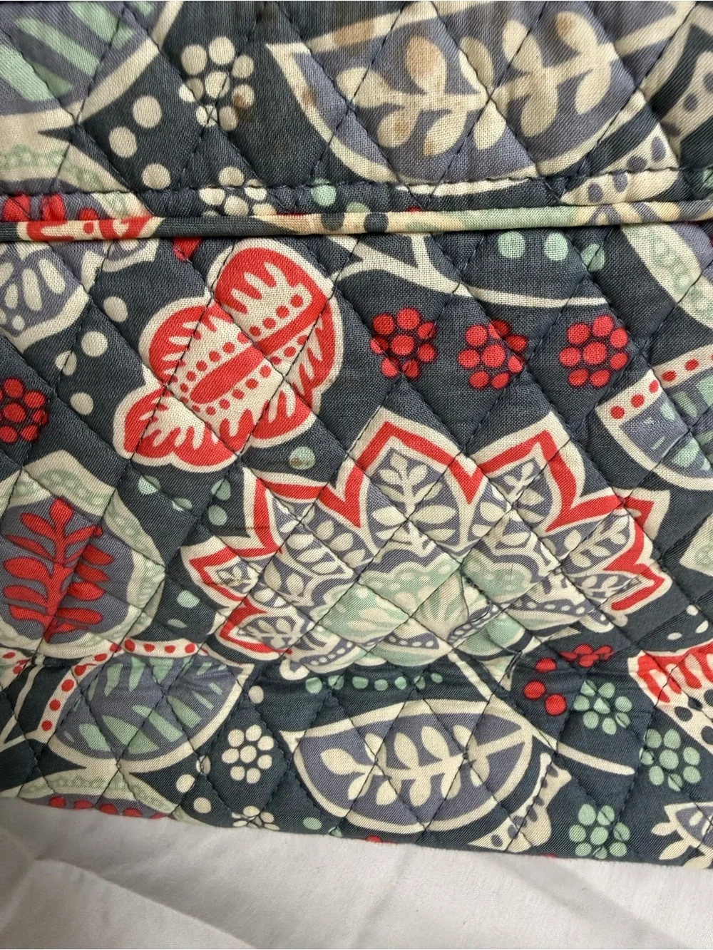 Vera Bradley nomadic floral Quilted  Tote in